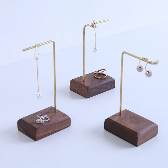 

Solid Wood Earrings Display Riser Jewelry Display Stand Earrings Display Stand