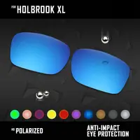 Reemplazos de lentes OOWLIT para gafas de sol Oakley Holbrook XL OO9417 polarizadas - multicolores