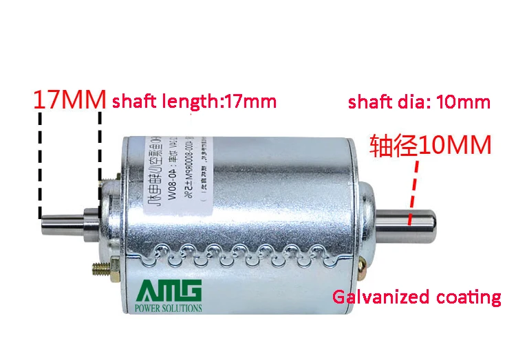 Micro 12V~24V 4000RPM~8000RPM DC Motor Double Shafts With Bracket, Governor, Power Cord, For Drill/Grind/Cut, Support JT0 Chuck