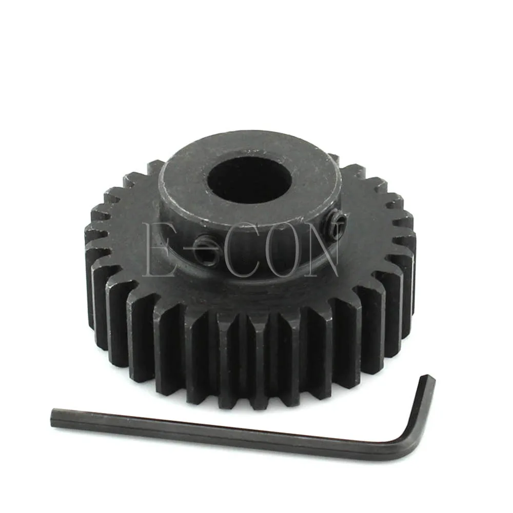 1pcs 1.5M40T 15mm Width 8mm/10mm/12mm/15mm/16mm/17mm/20mm/25mm Bore Hole 40 Teeth OD 63mm Motor Steel Gear Wheel Top Screw