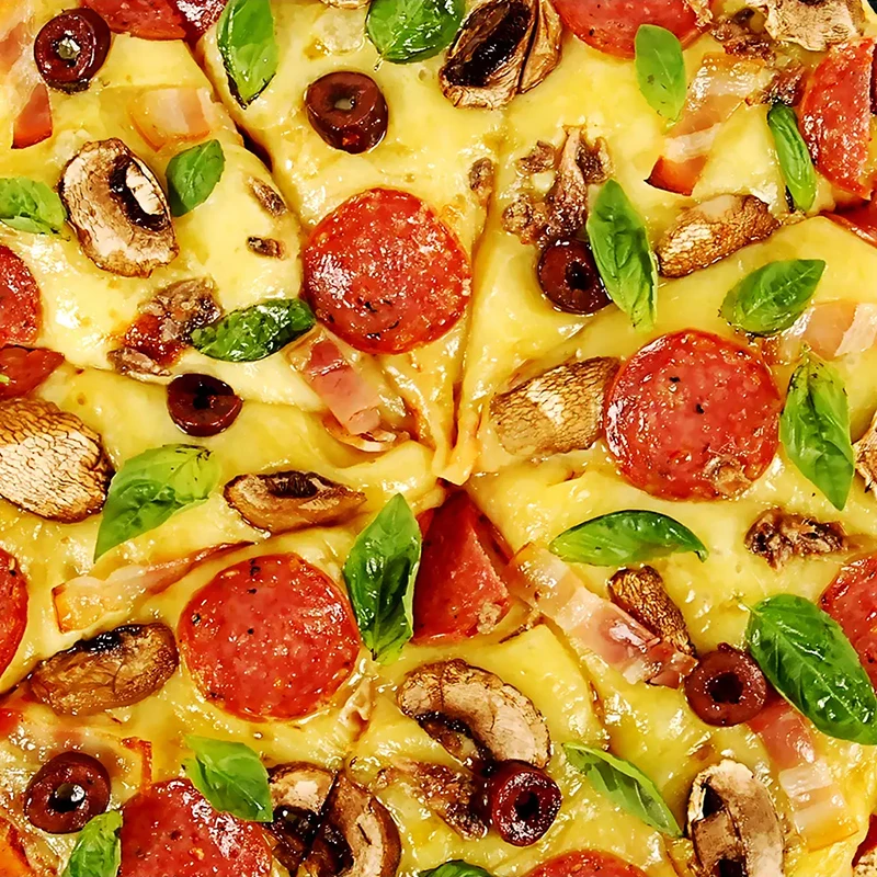 Custom 3D Mural Wallpaper Wall Painting Personalized Pizza Shop Blackboard Photo Wall Paper Cafe Restaurant Backdrop Wall Decor