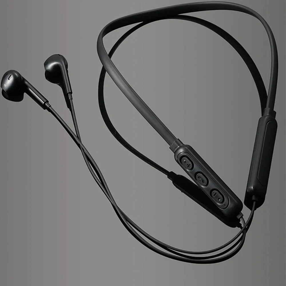 الرياضة تشغيل بلوتوث 5.0 سماعات IPX5 مقاوم للماء سماعة طويلة وقت الانتظار اللاسلكية Hifi ستيريو سماعات موسيقى سماعات