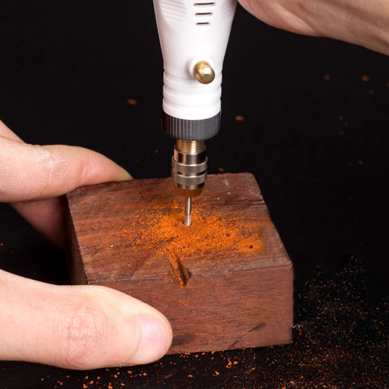 Mini perceuse électrique 18V, outils électriques, mini perceuse électrique avec 0.3-3.2 avec ensemble d'accessoires de broyage, multifonction, mini stylo de ciselure pour outils Dremel