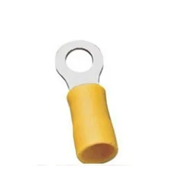 Circular pre-insulating terminal RV5.5-4 Yellow 500 pieces