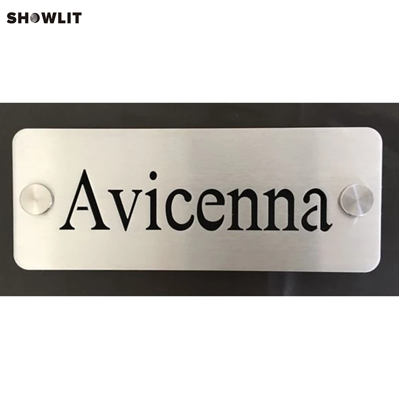 

Custom Made House Number Plaque