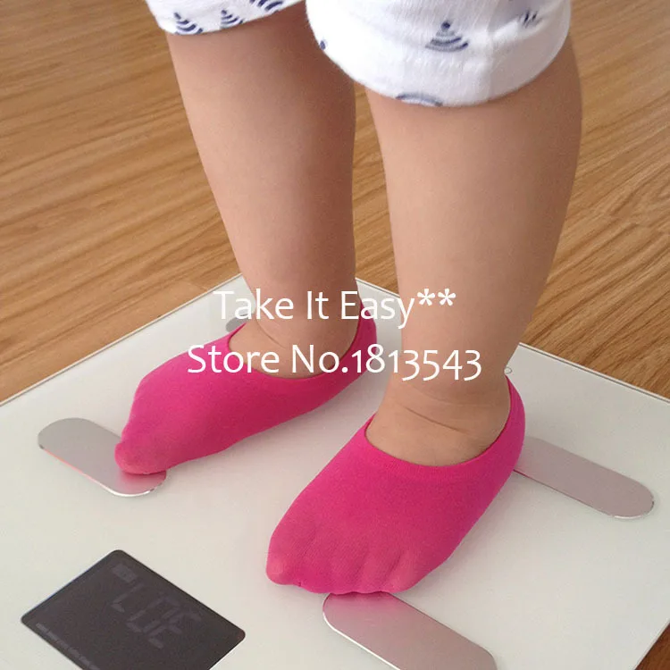 Hot Sales 5pairs/lot Summer Children Unisex Velvet Candy Color Invisible Socks Low Cut  Non-slip Socks High Quality