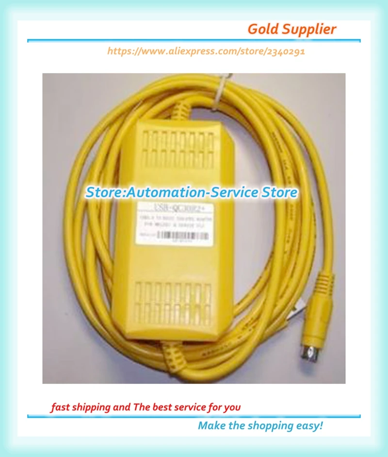 Updated Cable USB-QC30R2 USB-QC30R2+ For Q Series PLC Cable Program Cable