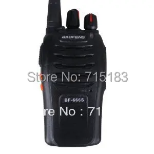 Baofeng BF 666S Walkie-Talkie Baofeng BF-666S UHF 400-470MHz 16CH 5W two way radio CB mini  Interphone Transceiver