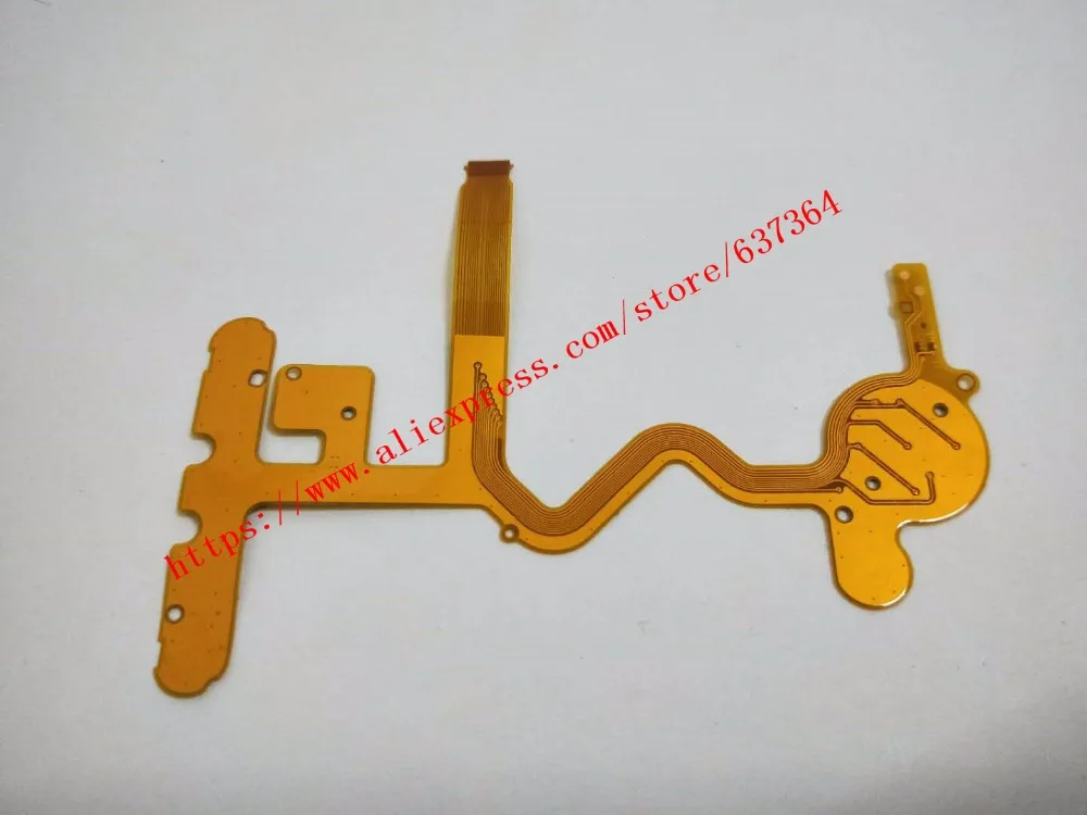 Новая кнопка клавиатуры, задняя крышка, гибкий кабель для цифровой камеры Nikon D5000, запасная часть