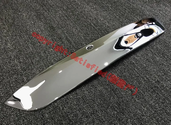 ABS Chrome Rear Trunk Lid Cover Trim For Nissan NOTE 2017 2018 Car Accessories Stickers