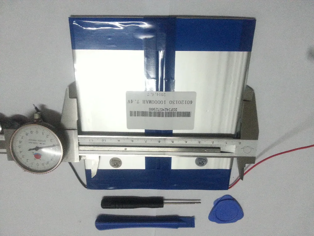 7.4 فولت، 10000 مللي أمبير، [ 40120130 ] PLIB (بطارية ليثيوم أيون بوليمر/خلية) كمبيوتر لوحي بطارية ليثيوم أيون