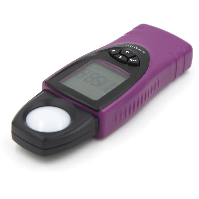 ST8050 illuminometer, high precision light meter, portable mini handheld digital photometer