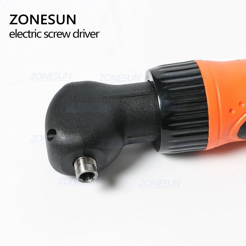 ZONESUN прямоугольный локоть дизайн Электрический винт драйвер болт ручной инструмент крутящий момент Электрическая отвертка болт драйвер