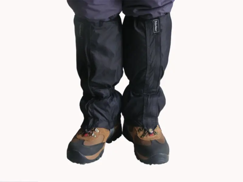 1 pair waterproof  outdoor hiking  walking climbing  snow legging gaiters