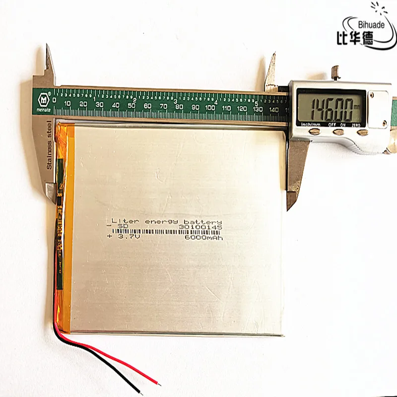 Dobra jakość 30100145 uniwersalna dla Digma optima 10.6 3G TT1006MG/dla irbis tz172 bateria tableta 6000mah 3.7V polimerowy litowo-jonowy