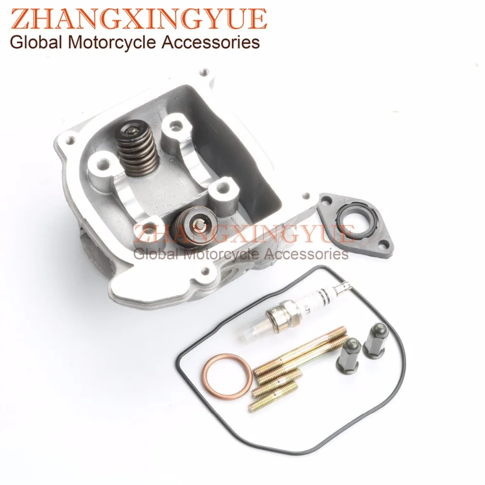 39mm-52mm NON EGR Cylinder Head Kit & Bolt for Peugeot V-Clic 50 4T LAEAGZ40 V-Clic 50 Silver Sport LAEAGZ 40 GY6 50cc 4T