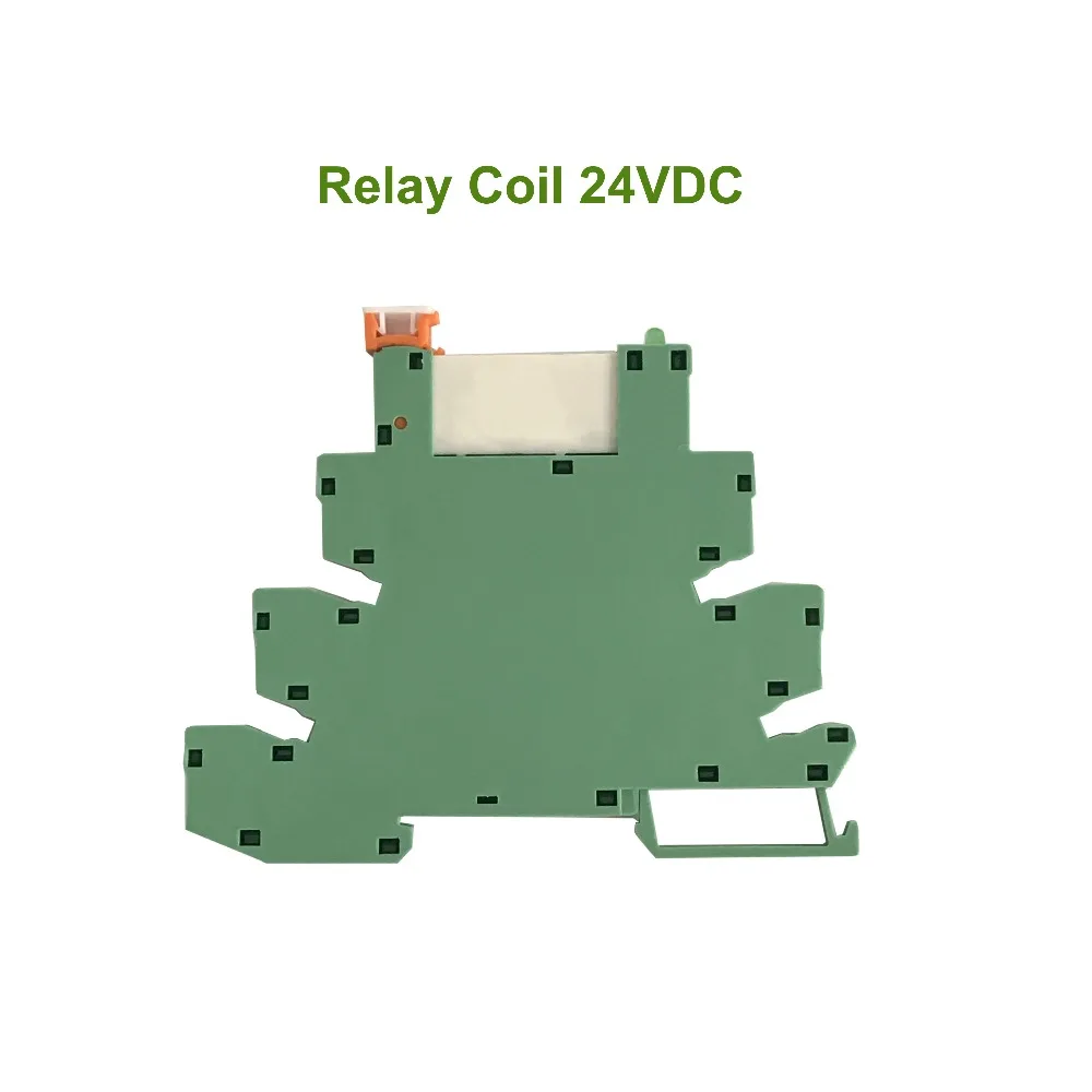 Slim Relay Mount On Screw Socket with LED and Protection Circuit 24VDC/AC