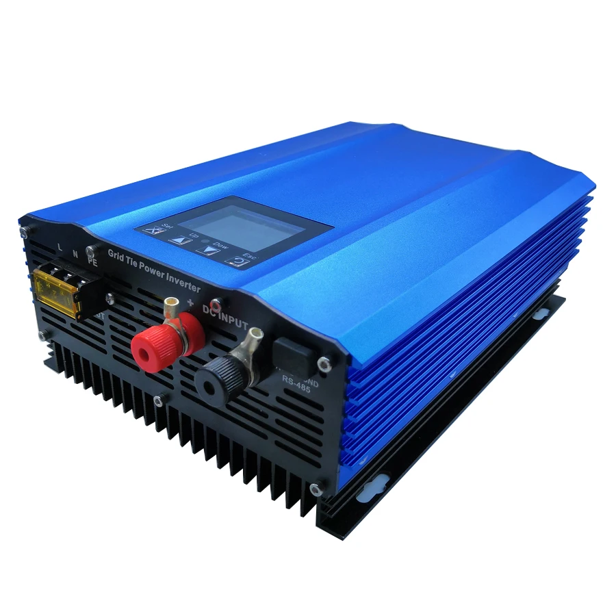 1000W 1200W Solar Power On Grid Inverter Pure Sine DC24V 48V to AC220V with Limiter Sensor Battery Discharge