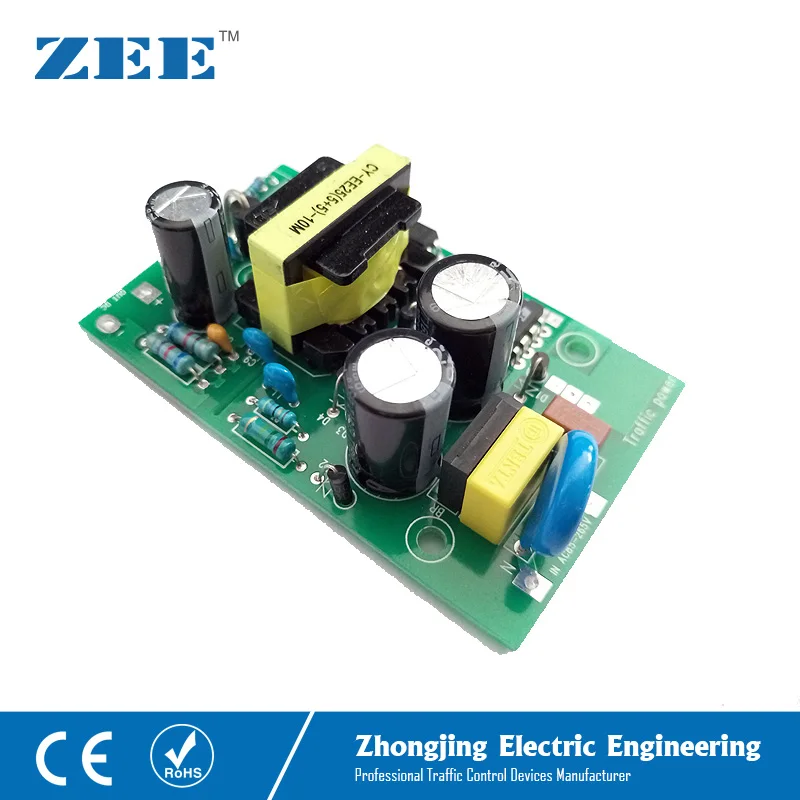 LED Driver Verkeerslicht LED Voeding 110 v 220 v 12 v 24 v LED Verkeer Signaal Input Driver