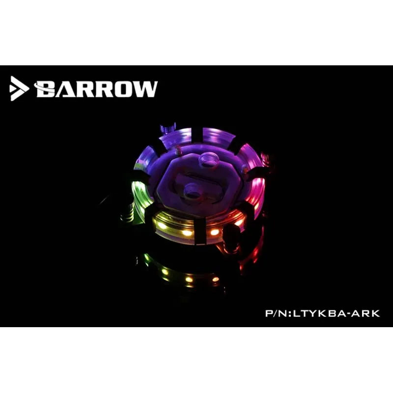 Barrow LTYKBA-ARK CPU Water Block for RYZEN AM4 Platform,Jetting type micro waterway,Energy series aurora limited edition