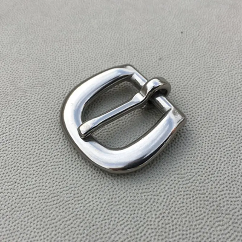 20pcs Horse Spur Strap Buckle Strong Heel Bar Buckle Belt Garment  Stainless Steel Pin Buckle 14mm