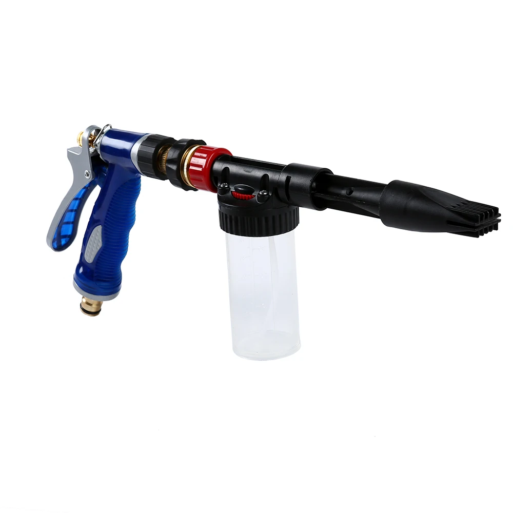 Car wash Gun Adjustable Pressure Car Washer with Foam Blaster That Connects to Any Garden Hose