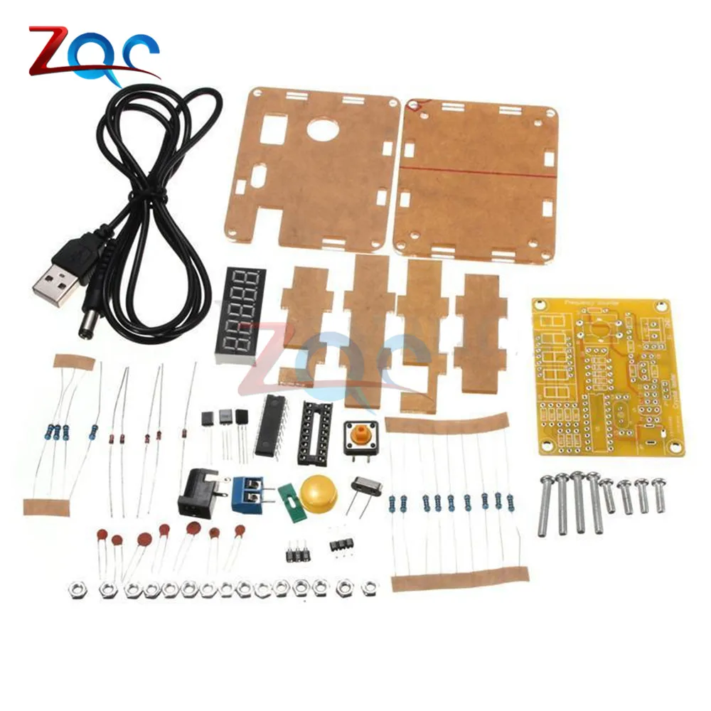 DIY Kits 1Hz-50MHz Crystal Oscillator Tester Frequency Counter TESTER Meter Case Best Price Durable DIY Led Kit