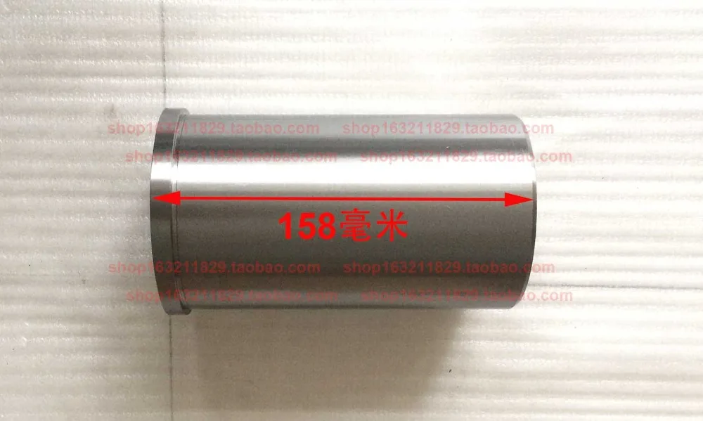 KM485QB-04005 Piston + KM485QB-01003 Cylinder liner / sleeve + Piston ring + KM485QB-04004 Piston pin, Laidong KM385BT engine