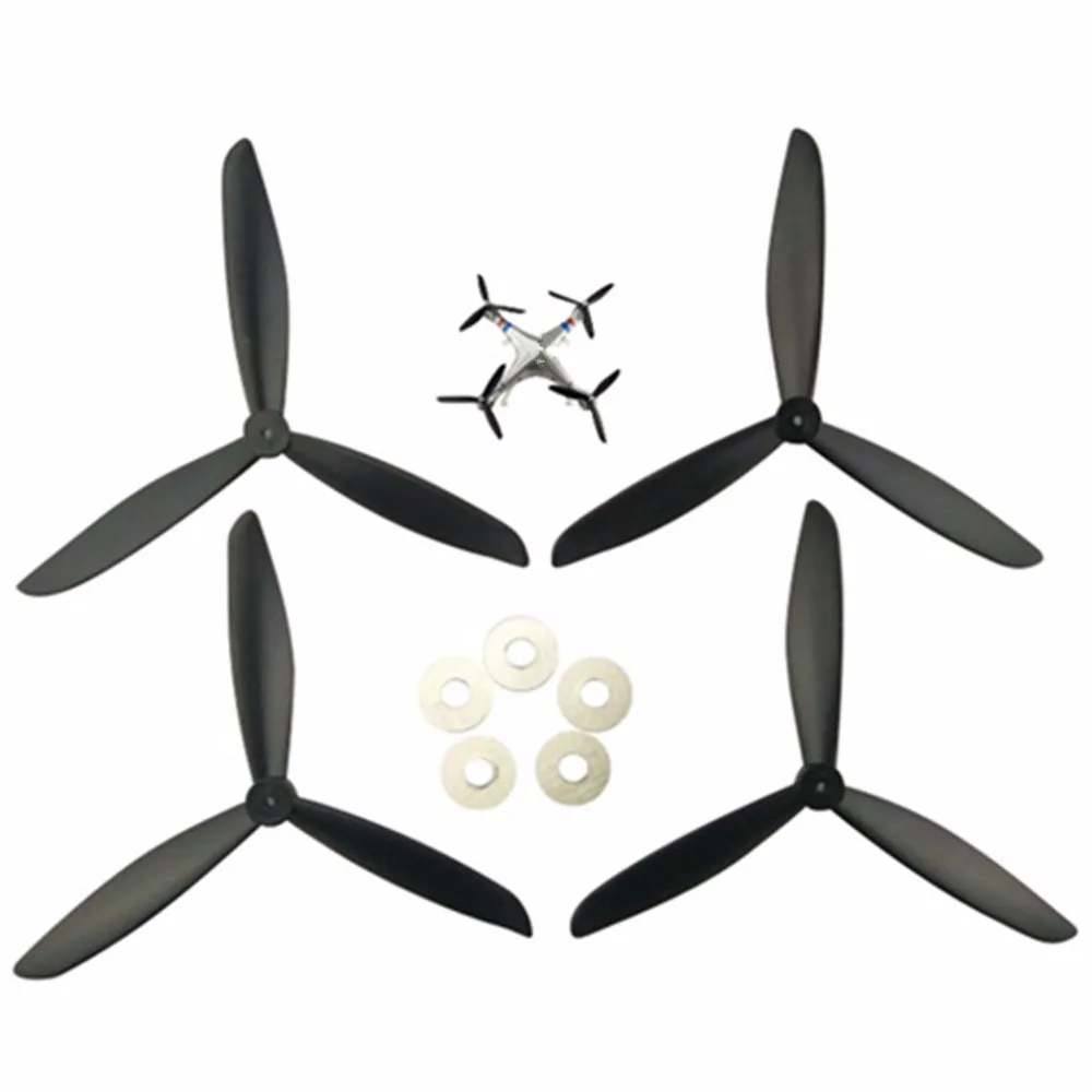 SYMA X8 X8C X8G X8W X8HC X8HW axis aircraft parts black propeller blades upgrade