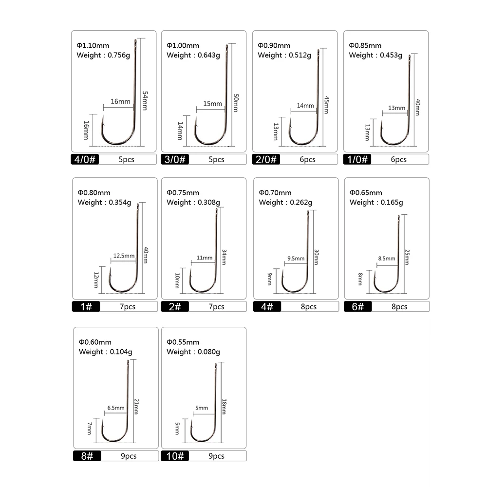 FTK Classic ABERDEEN Sea Fishing Hooks From Japan Ringed Eye High Carbon Steel 5-9Pcs/Pack Size 1-10# 1/0-4/0# Needle Point view 6
