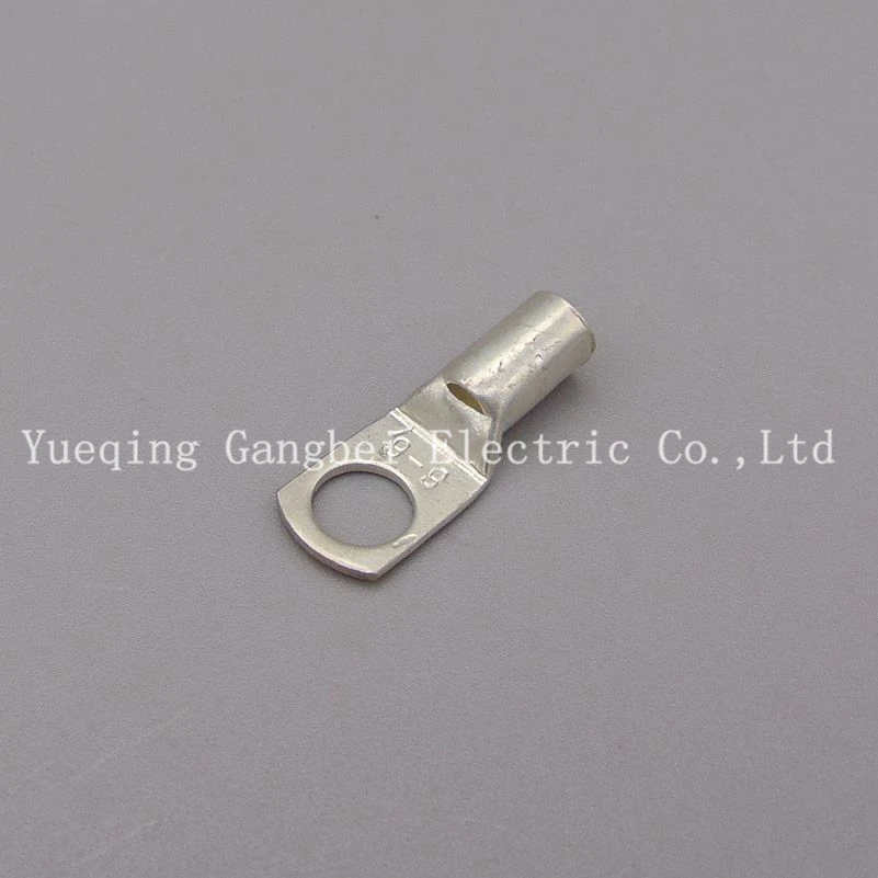 SC6-6 tinned copper cable lugs crimp type Electric power fittings equipment contact