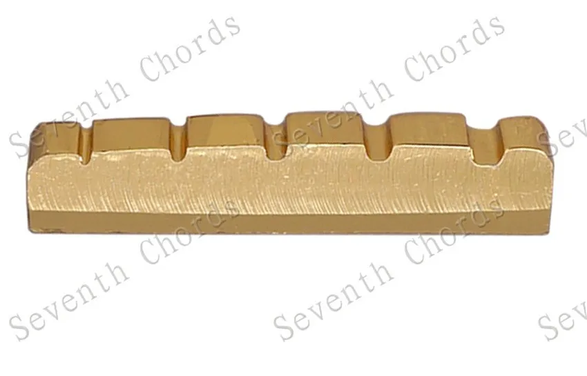 2Pcs 45X6X8,8-8mm Messing Mutter Für 5 String Elektrische Bass Gitarre Teile Musical instrument Zubehör – Detail 7