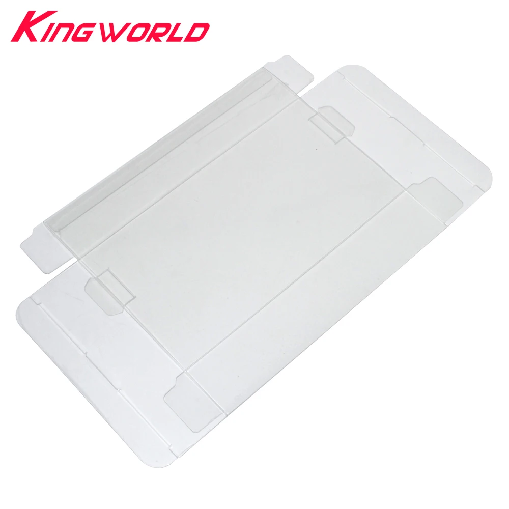 

200 PCS Clear Transparent Cartridge Protector for N64 Game Card Plastic PET Case Boxes