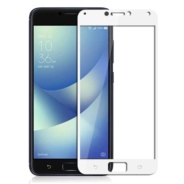 For Asus Zenfone 4 Max Tempered Glass 9H 3D Full Screen Cover Explosion-proof Screen Protector Film For Asus ZC554KL Guard