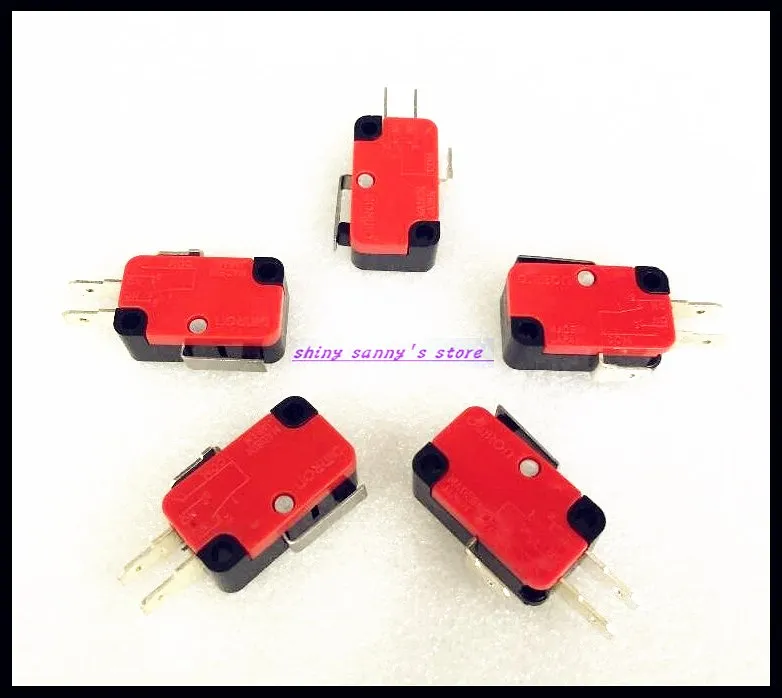 20pcs/Lot V-151-1C25 Micro Limit Switch 15A 250VAC SPDT NO NC Snap Action Brand New