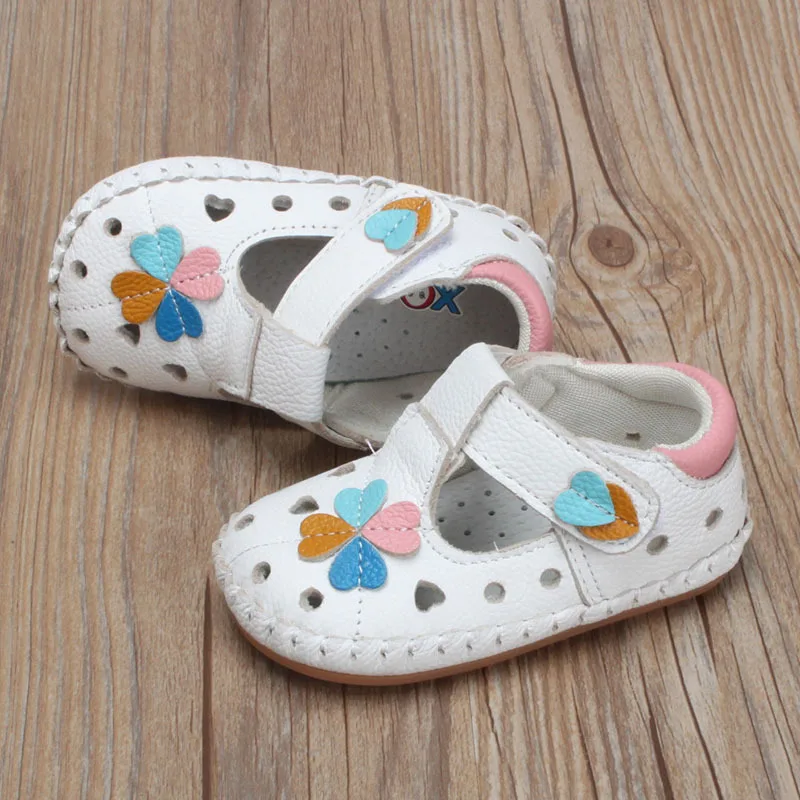 Baby Girls Shoes Spring/Summer Toddler Sandals Leather Shoes Kids Soft Bottom Hollow Children Shoes Fashion Princess