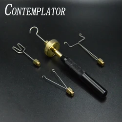 CONTEMPLATOR fly tying 1set bearing dubbing twister tool ball bearing spinner with 4 different attachments fly fishing tackles