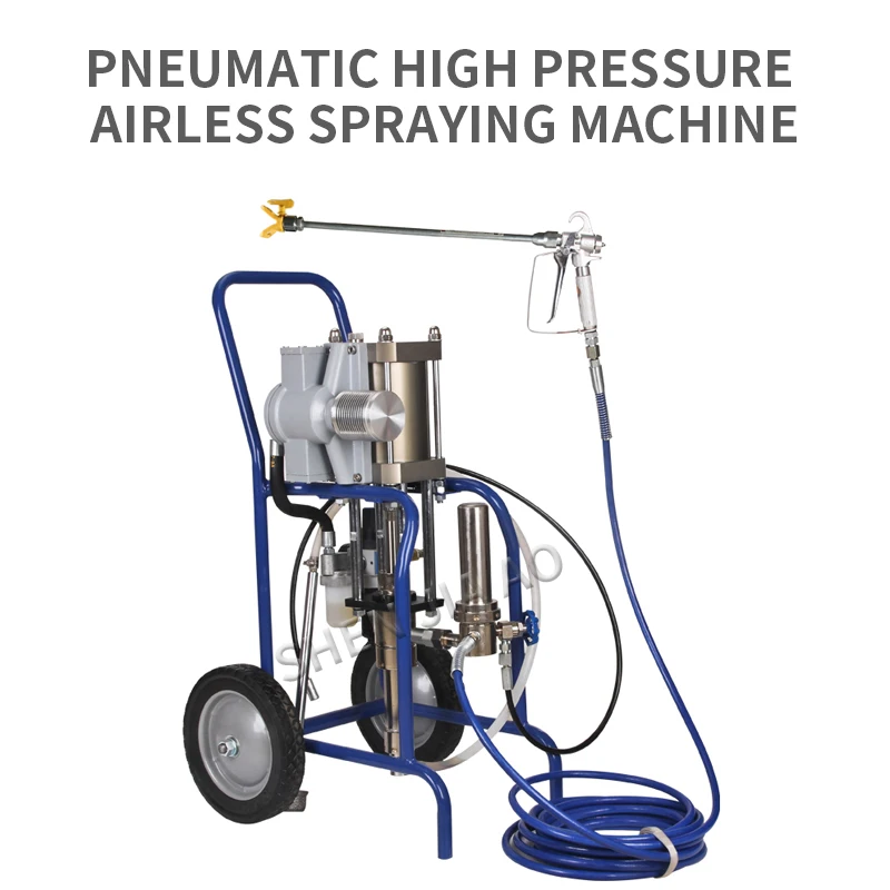 Pneumatic high pressure airless spraying machine / paint spray machine / paint machine / security door