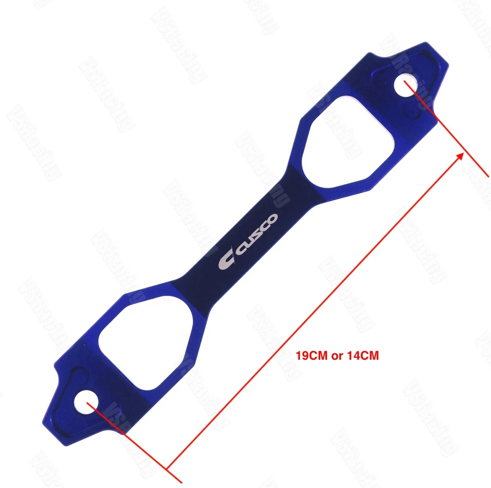 Racing Car Battery Tie Down Aluminum Alloy Battery Fasten Bracket Holder Brace Refitting for Honda Civic 19cm CUSCO