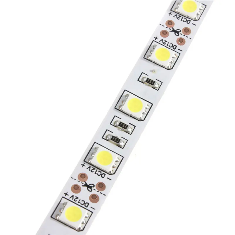 High Quality 25CM SMD 5050 Non-Waterproof LED Flexible Strip Light PC Computer Case Adhesive Lamp 12V for exterior usage
