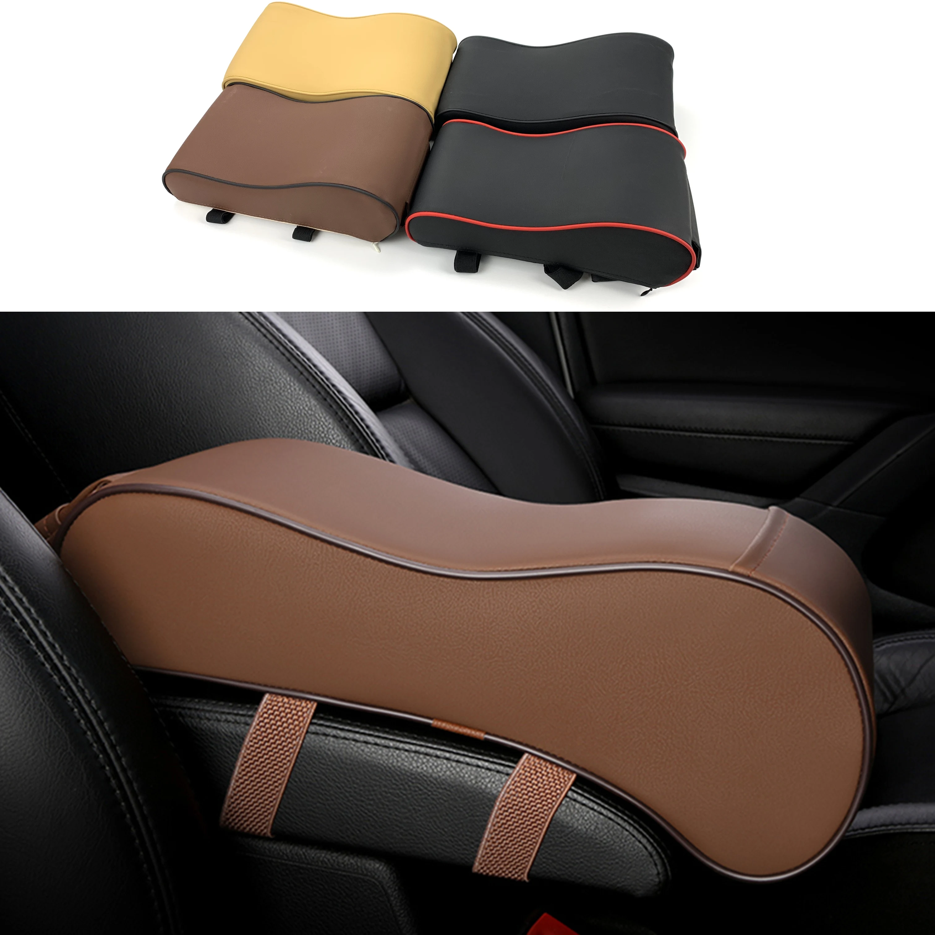 Car Armrest Pad For Suzuki SX4 SWIFT Alto Liane Grand Vitara jimny S-cross Spacia Splash Kizashi Wagon R IGNIS CELERIO MIGHTY