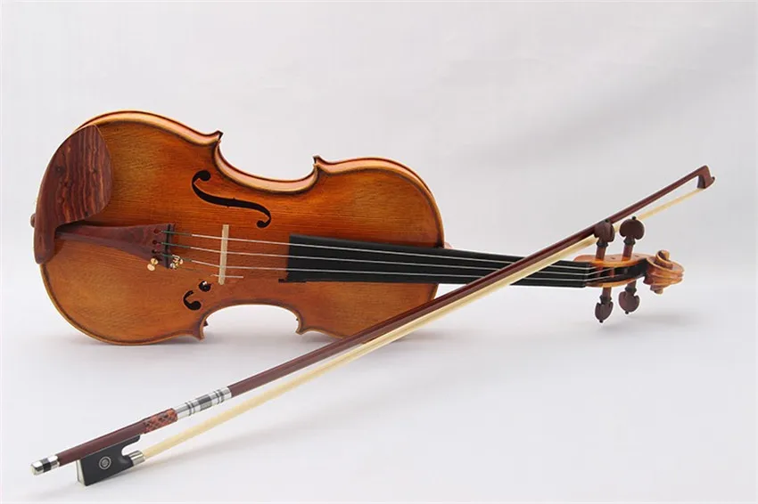 1 Stück Violinbogen, Größe 1/2, 1/4, 1/8, 3/4, 4/4, aus rotem Sandelholz, mit Pferdehaar, Zubehör. – Detail 3
