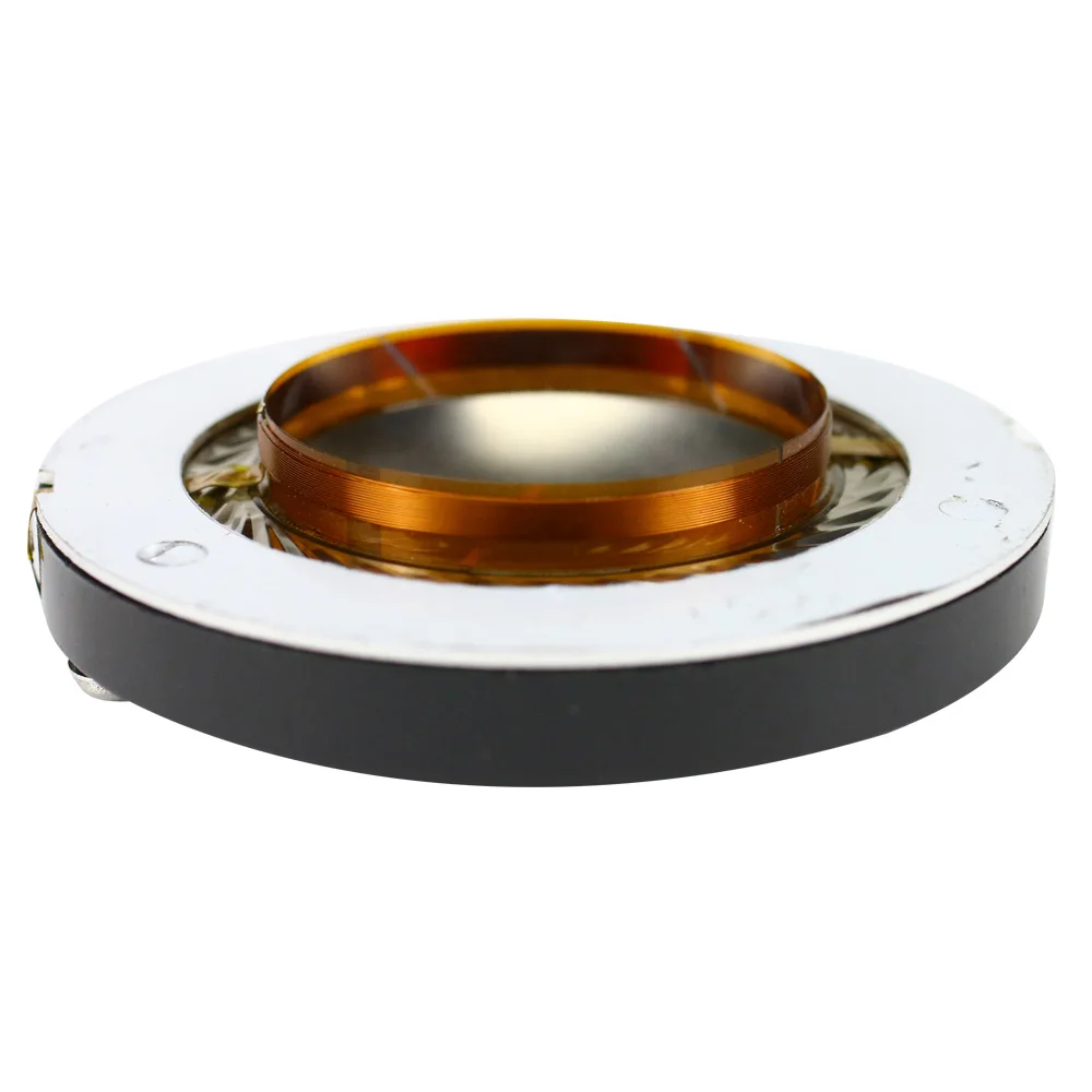 Ghxamp 34.4mm Tweeter Voice Coil Titanium Film Round Bracket Copper Wire 35Core Treble Voice Coil Tweeter Repair Parts 2pcs