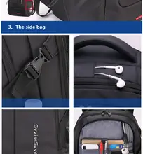 Waterproof Travel Backpack USB Charging #6