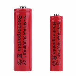 GTF 1.2V AA 3000mAh bateria lub AAA 1800mAh 1.2V Ni-MH akumulator do zabawek pilot akumulatory