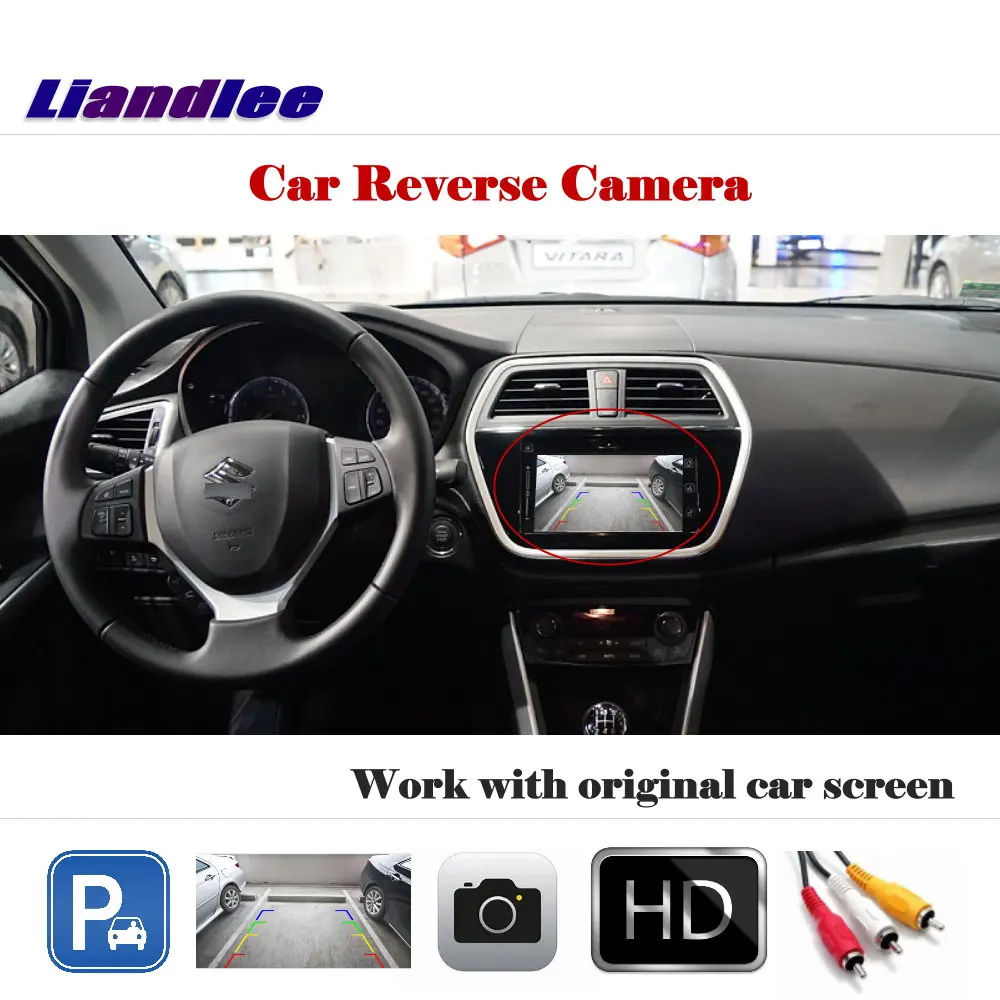 For Suzuki SX4 S-CROSS Crossover 2013-2018 Auto Back Up Camera Rearview Parking CAM Work With Car Factory Screen