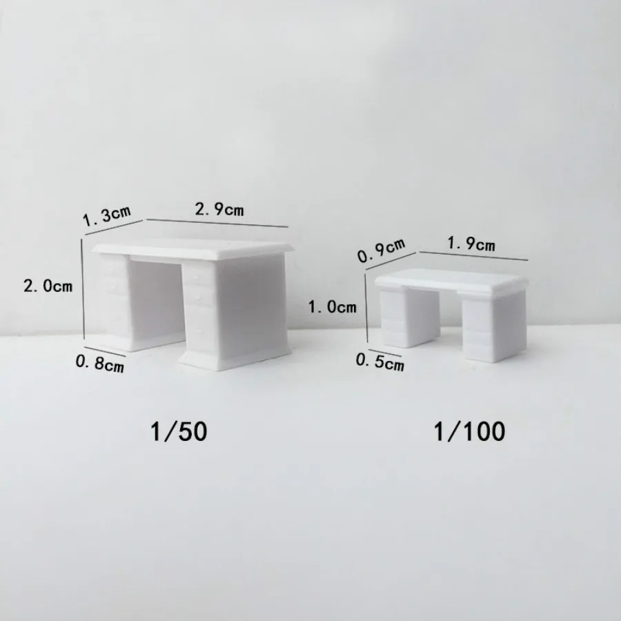 10 stücke 1:25 1:30 1:50 1:100 skala Büro Tisch In Architektur Gebäude Ho Züge Layout Modell Design Und Hobby Modell – Detail 7