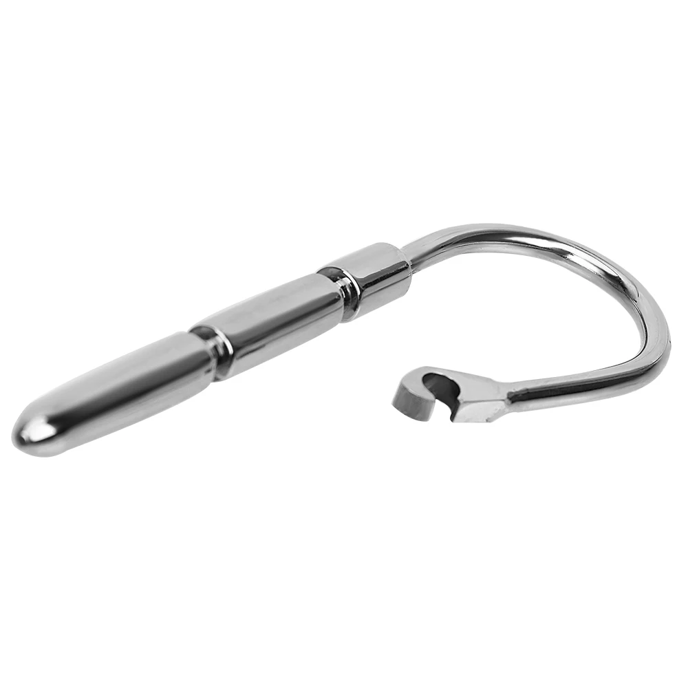 With Penis Rings 7.8mm Urethral Sounding For Men 18 Cock Dilator Urethra Plugs Medical Catheter Sounds Sex Toys Male Masturbator