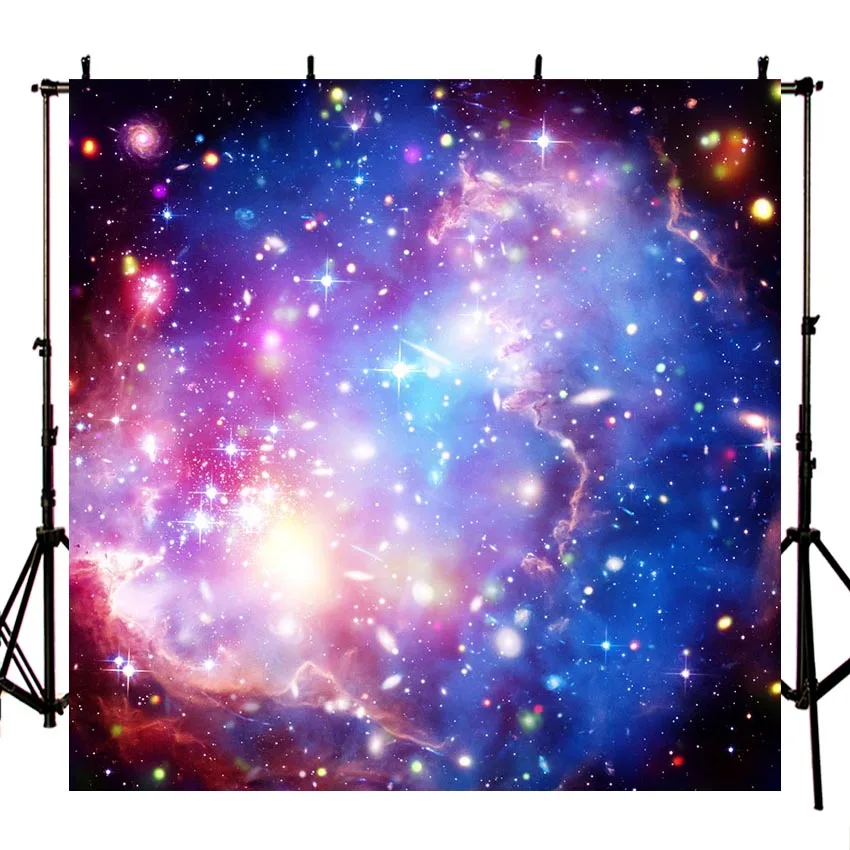 MEHOFOTO-sistema galáctico espacial, fondo mágico, cielo estrellado, decoraciones para fiesta de cumpleaños, fotografía, fotomatón