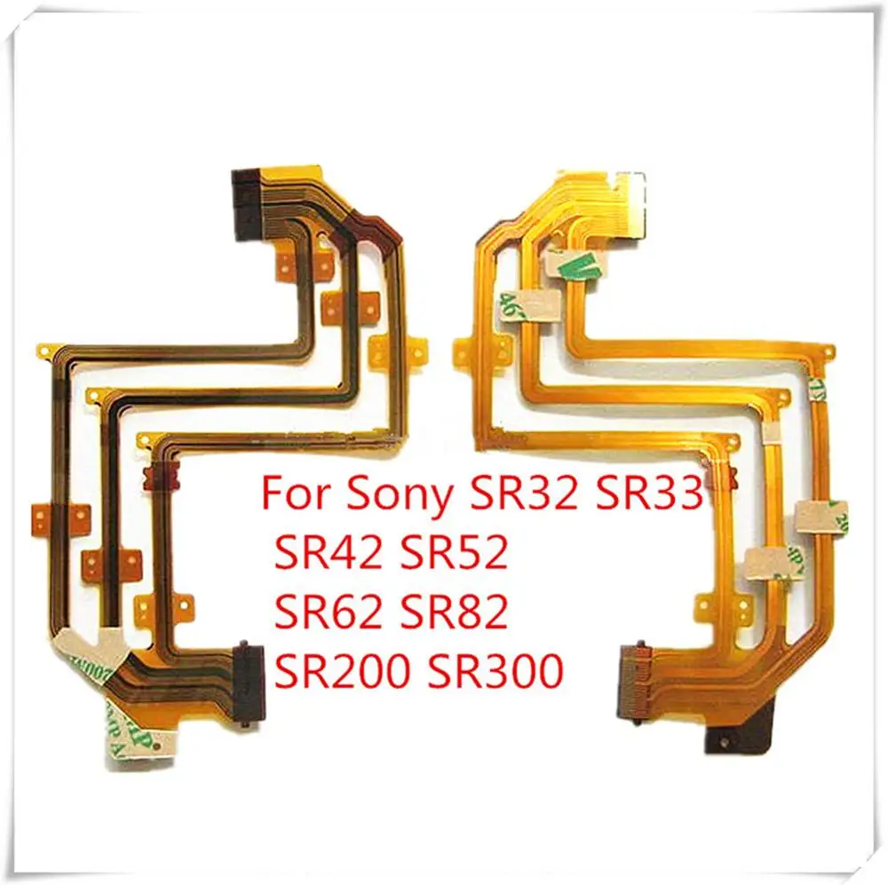 NEW LCD Flex Cable For Sony DCR-SR32 SR33 SR42 SR52 SR62 SR72 SR82 SR200E SR300E CX7 FP610 FP-610 Camera-Repair-Part